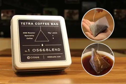 テトラコーヒーバッグ・ダブルセット　「0566ブレンド」＋「ハイブリッドコーヒー・和酒」（3273）