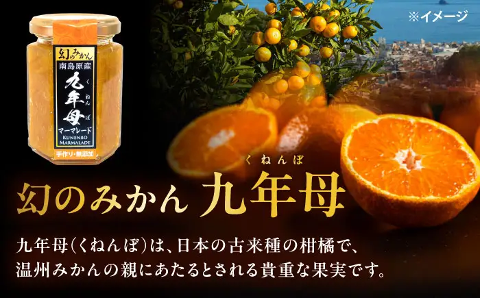 九年母 マーマレード ジャム 4本 / じゃむ みかん ミカン 蜜柑 まーまれーど / 南島原市 / 九年母を継承する会[SGT001]
