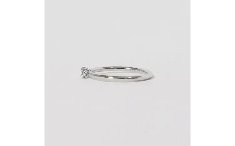 プラチナ ハート枠 0.10ct ダイヤモンドリング 山梨県 甲斐市 BQ-210 