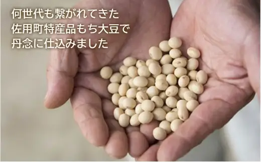 旨みとコクのもち大豆みそ 袋3kg 味噌 みそ ミソ もち大豆 天然醸造 発酵 調味料 味噌汁 みそ汁 兵庫県 佐用町
