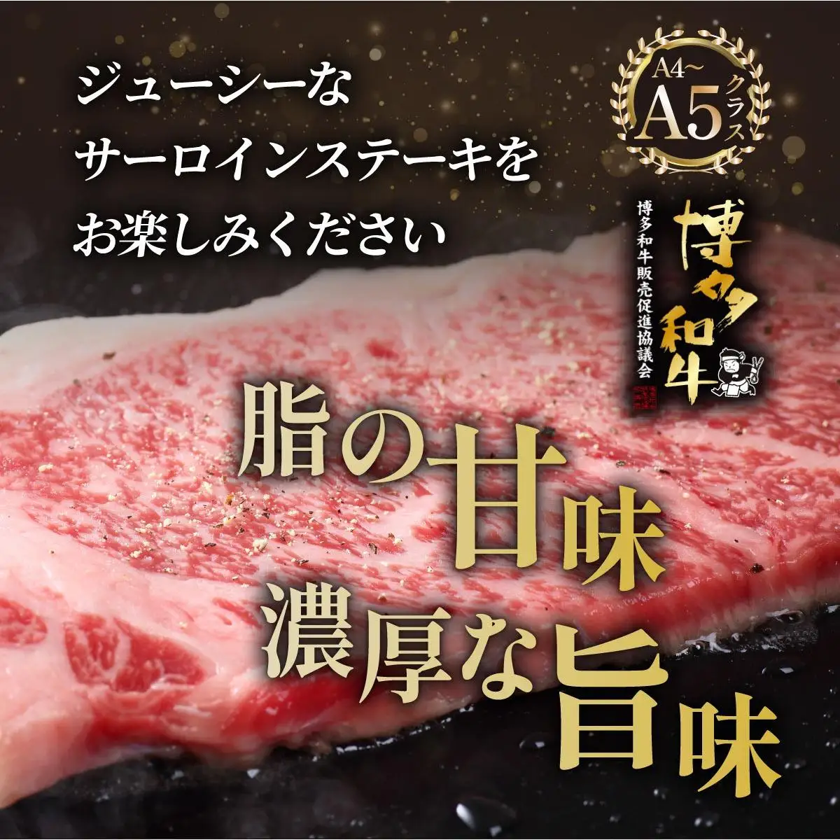 ＜定期便・全5回＞博多和牛 サーロイン ステーキ 200g×3枚【久田精肉店】