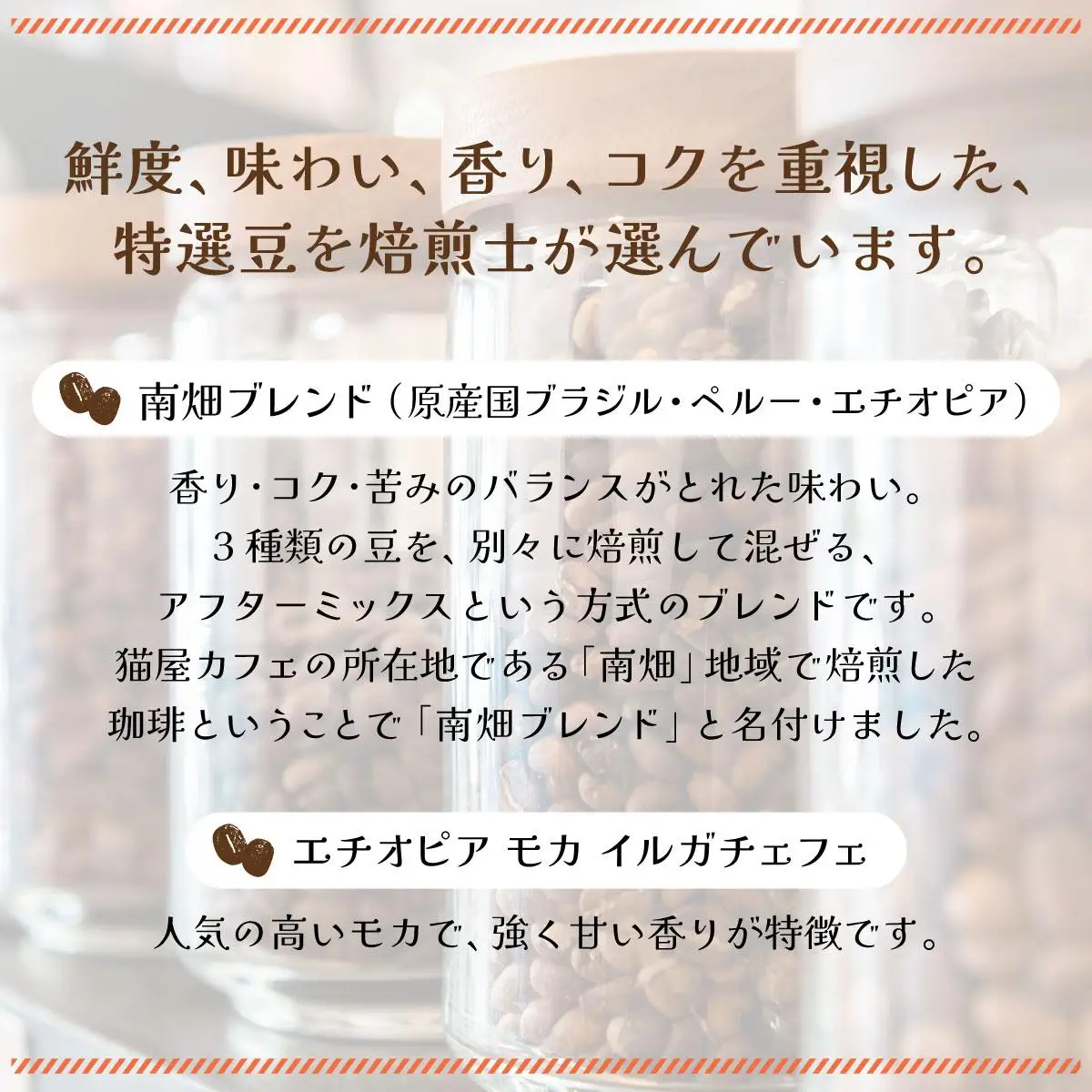 申込後に自家焙煎！コーヒー ギフトセット 【粉】 計500g ブレンド＆エチオピア モカ イルガチェフェ