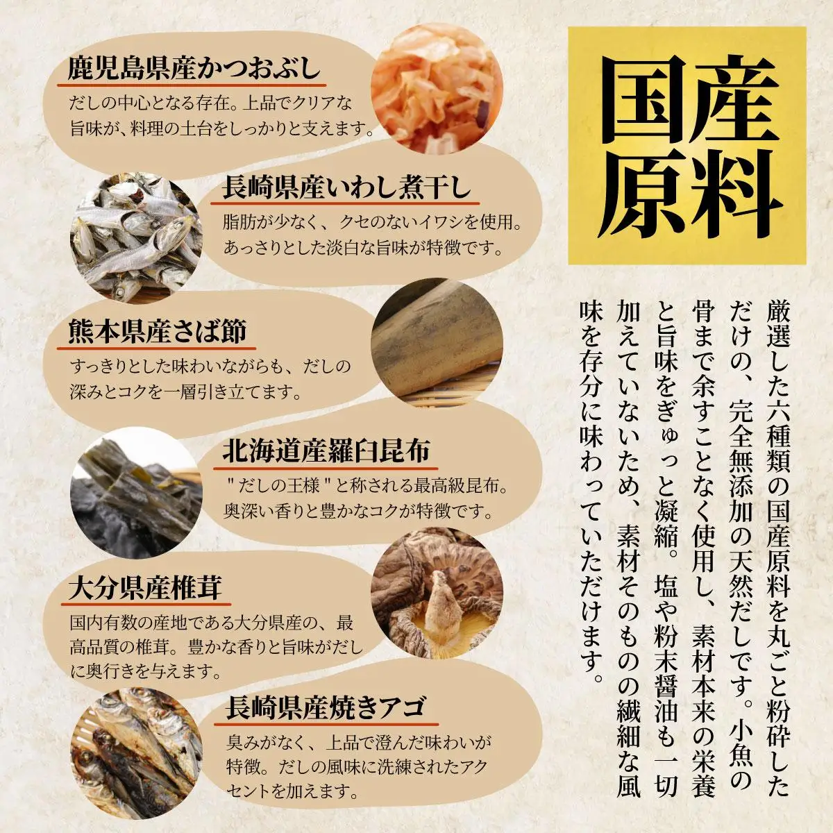 化学調味料・保存料不使用 黄金天然だし 3袋セット（60包）