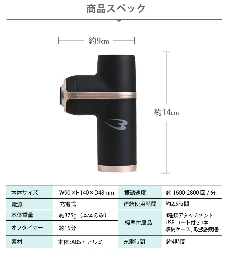 ＨＹＰＥＲ　ＩＭＰＡＣＴ　ｍｉｎｉ（コードレス振動トレーニング用デバイス）【大阪府吹田市】