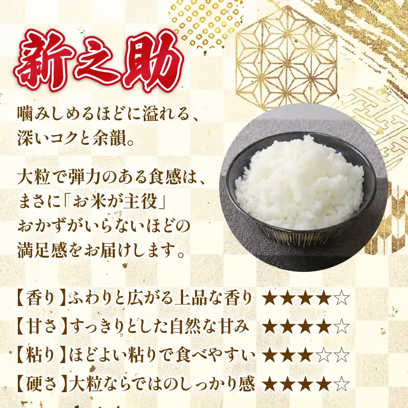 先行予約 令和8年産 新之助 定期便 10kg 6回 60kg しんのすけ 白米 米 国産 環境こだわり おこめ お米 ご飯 ごはん オニギリ お弁当 kome 6か月 送料無料 数量限定 農家直送 産地直送 国産 川瀬農園 四代目 悠助 新潟 新発田 kwsSS006_202609