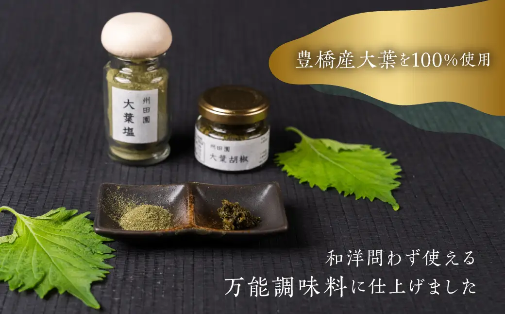 【豊橋産大葉使用】爽やかな辛味 大葉胡椒 