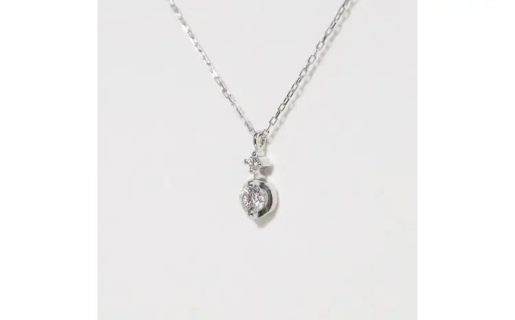 プラチナ 0.10ct ダイヤモンドペンダント 山梨県 甲斐市 BQ-216