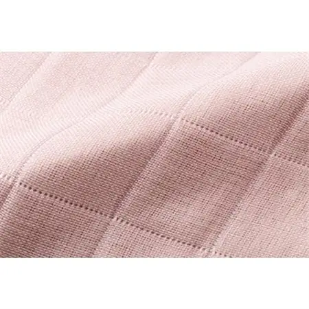 コーマ糸を使った綿100%4重ガーゼケット　ピンク【1052955】
