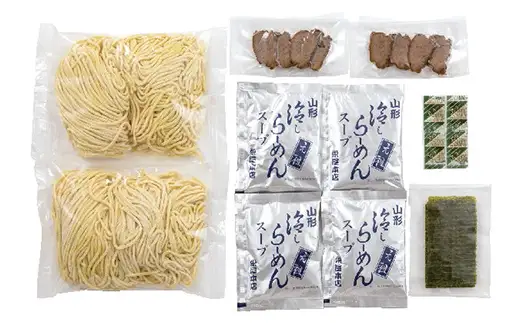 〈栄屋本店〉山形元祖冷やしらーめん F2Y-6503