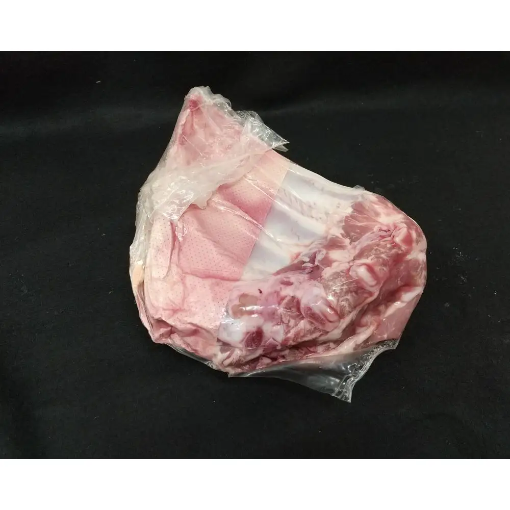 【期間限定】四万十麦豚 スペアリブ 約1kg／Ahc-26 肉 豚肉 ブランド豚 スペアリブ BBQスペアリブ 骨付き肉 四万十町 冷凍 麦豚 ブロック肉 バーベキュー 煮込み