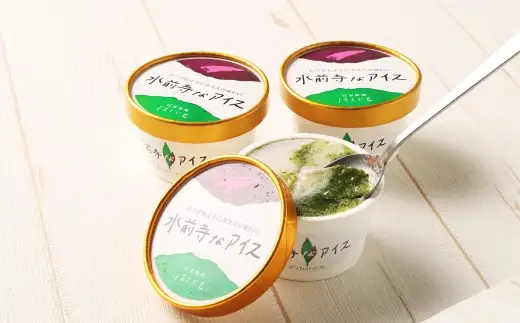 水前寺なアイス 6個入 アイス デザート スイーツ おやつ  野菜 水前寺菜 大人アイス