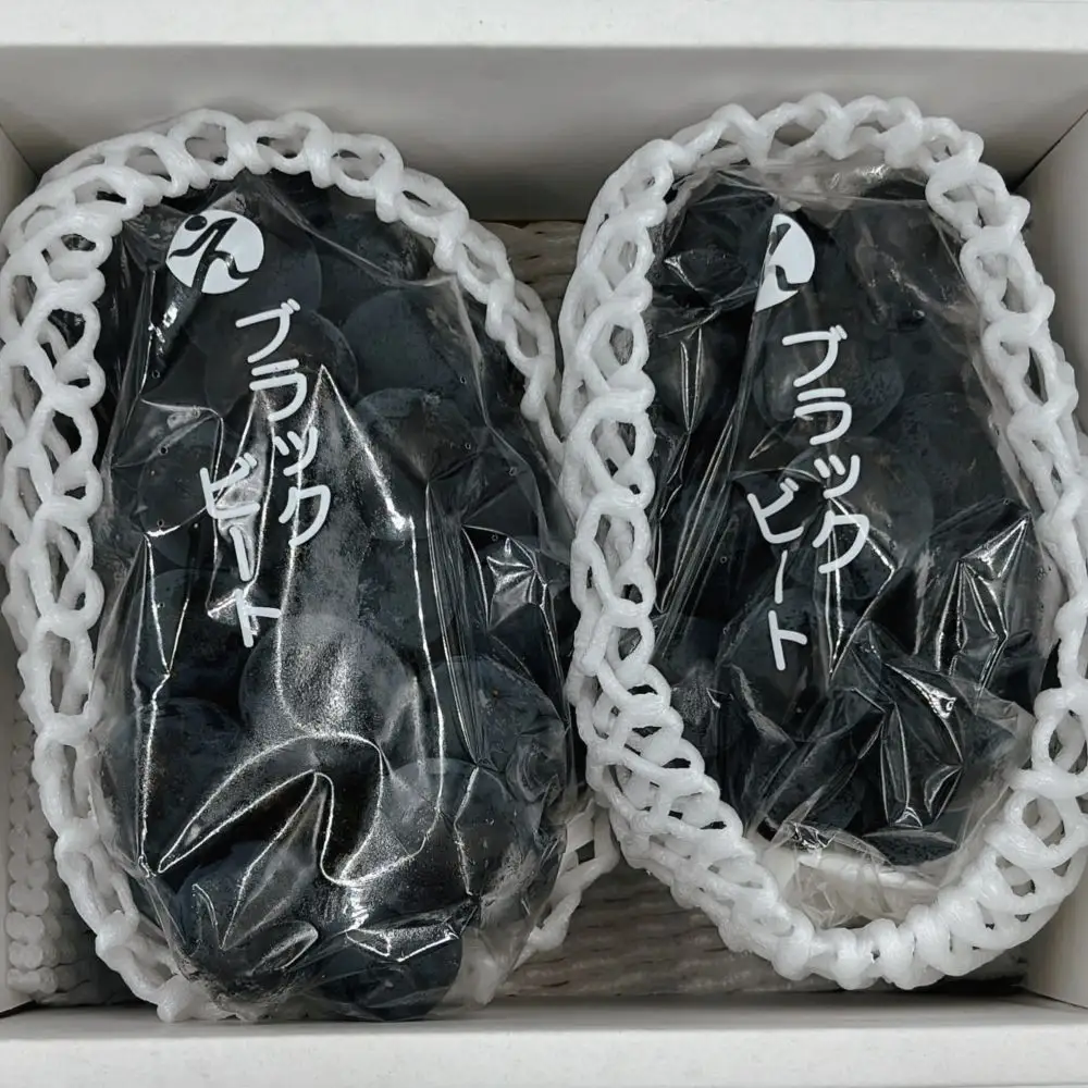 【2026年8月下旬頃から順次発送】 ブラックビート 2房 約900g 秀品 | ぶどう 葡萄 フルーツ 果物 産地直送  期間限定 くだもの ぶどう 葡萄 ブドウ おすすめ 人気 旬 フルーツ 愛媛県 松山市【FA114】