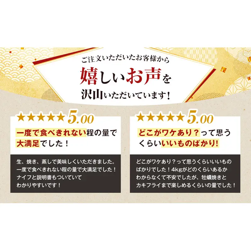4月～8月 定期便 訳あり 牡蠣 北海道厚岸産 殻付カキ 約4kg (25から50個) カキナイフ付 生食 生牡蠣 貝付き牡蠣 貝 海鮮 魚介類 殻付き牡蠣 マルえもん