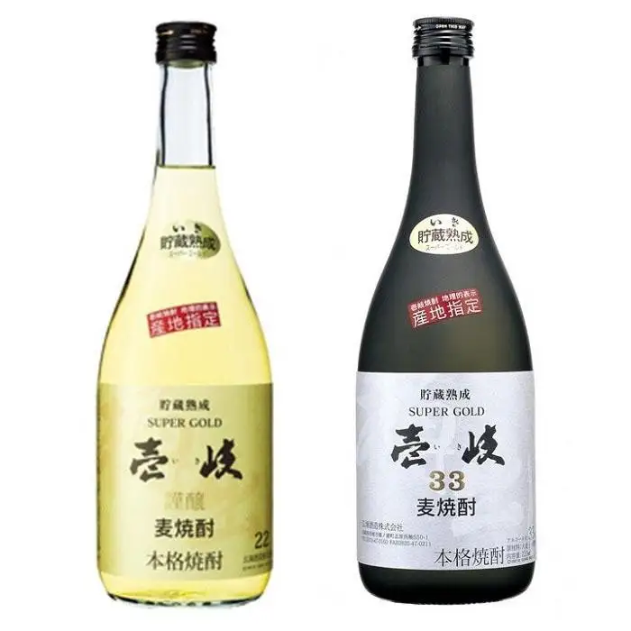 壱岐スーパーゴールド 22度・ 33度 720ml 各6本セット（計12本お届け）