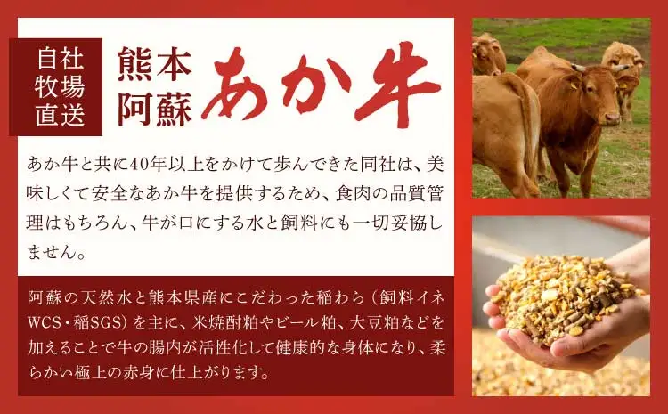 あか牛 ロースステーキ 200g×3枚