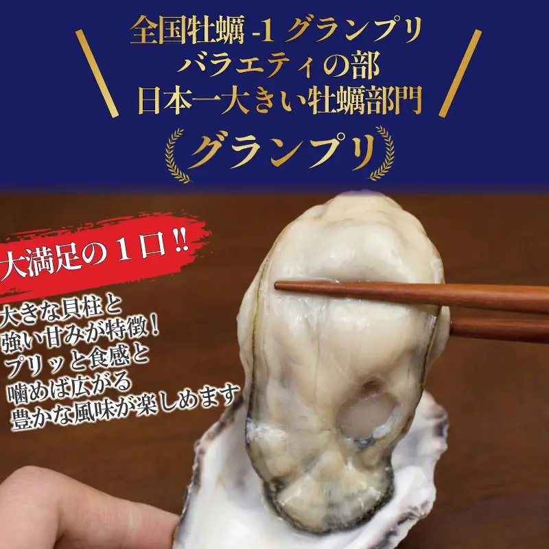 【9月～12月まで発送】渦潮チャンピオン 牡蠣 12個