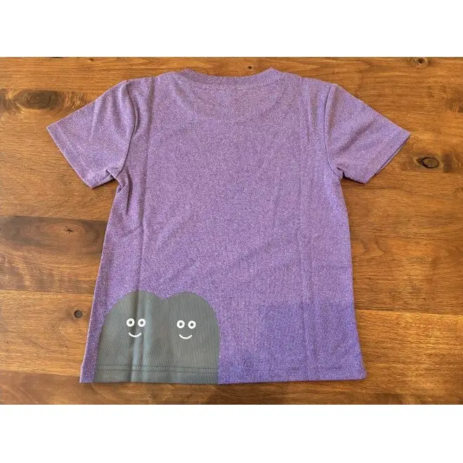 インクルーシブ保育活動支援！Tシャツ どろんこキッズ 半袖Ｔシャツ 【ミックスパープル】（キッズ：110/120/130） 120