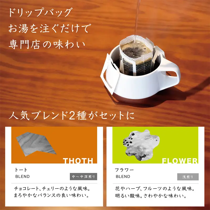 アイスコーヒーとドリップバッグセット1 トートコーヒー FAH-0156								