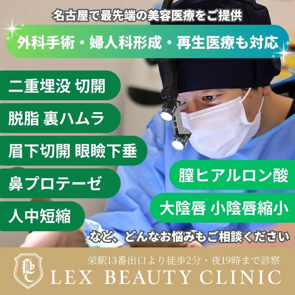 美容医療　LEX BEAUTY CLINIC　名古屋　栄　施術チケット1万円分