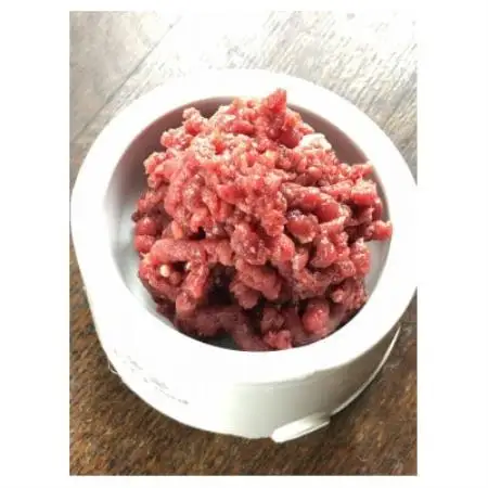 【毎月定期便】三河のジビエ　ペットフード　仔犬、成犬　シニア犬用「ミンチ肉」全6回【配送不可地域：離島】【4083828】