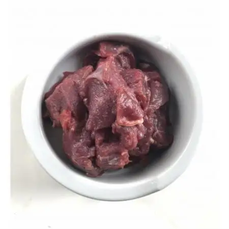 【毎月定期便】三河のジビエ　ペットフード　成犬用「カット肉」(1才～7才対象)全6回【配送不可地域：離島】【4083829】