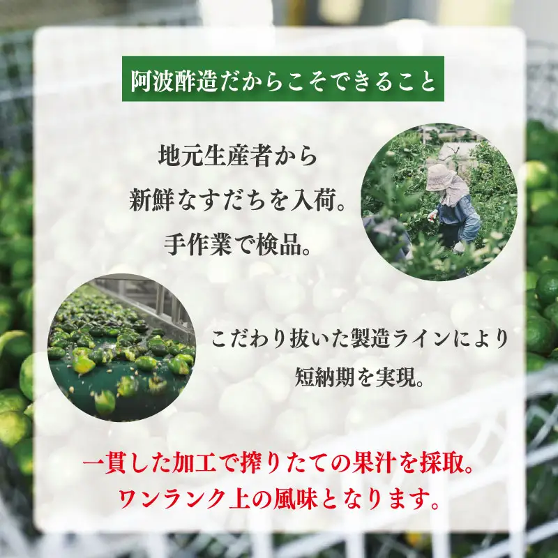 すだち果汁 300ml 3本 すだち果汁