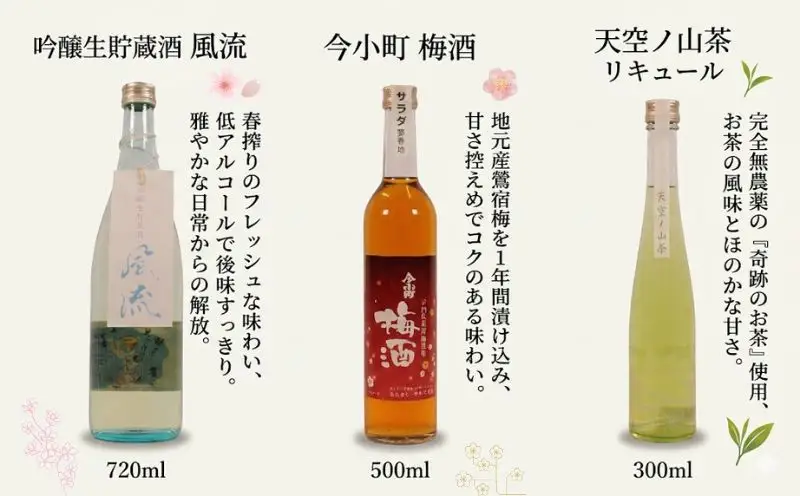 【詰め合わせ】 お酒 5種類 日本酒 梅酒 【 お酒 】