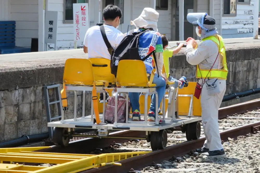 小坂鉄道レールパークエンジョイチケット（入場券＋トロッコ＋レールバイク）大人1名＋子ども1名＜レターパックプラス＞
