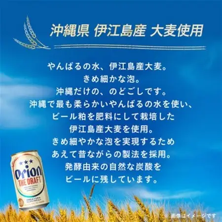 【オジー自慢のオリオンビール】オリオン ザ・ドラフト 350ml×24本【1674330】