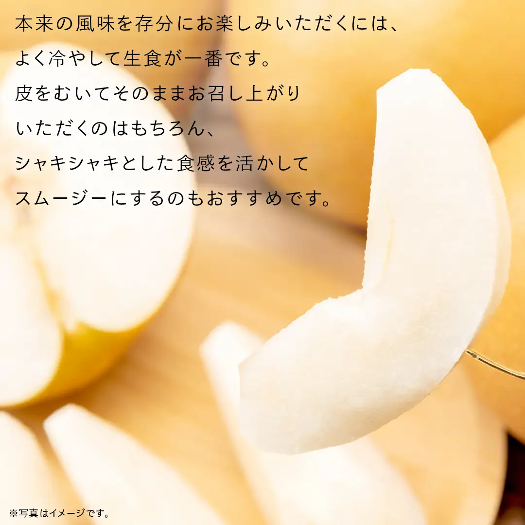 にっこり 梨 3kg （4～5玉）【2026年10月より発送開始】（茨城県共通返礼品 [梨]：大子町産）