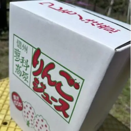 八ヶ岳の麓 信州蓼科高原産 りんごジュース(果汁100%)1000ml×4本【1734737】