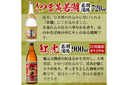 ＜入金確認後、2週間以内に発送！＞酒屋厳選志布志プレミアム6本セット(6種 720～900ml) c3-027-2w
