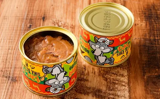 【 3回 定期便 】 エゾ鹿肉 もみじカレー 缶詰 6缶セット エゾ鹿肉 えぞ鹿肉 シカ肉 しか肉 ジビエ