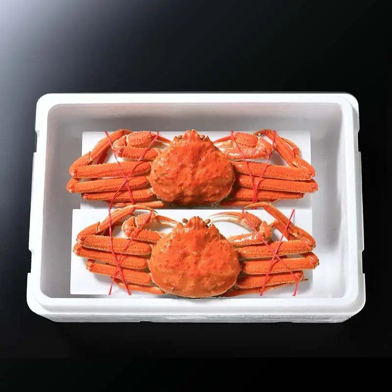 オオズワイガニ オス姿 2尾 300～350g前後×2尾 ＜海鮮問屋　株式会社　瑞宝＞ かに カニ 蟹 ガニ がに 海鮮 森町 北海道 mr1-1301