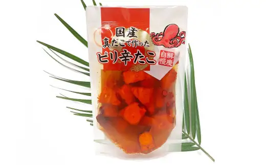 国産ピリ辛たこ 計約5.4kg 180g 計30パック たこ タコ 蛸 真だこ まだこ 蒸し 蒸しダコ ピリ辛 おつまみ 海鮮 国産 冷凍  定期便 茨城県 神栖市