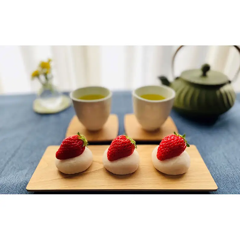 【青蓮寺産苺使用】冬季限定・採れたて苺の「桜いちご大福」（20個入） いちご大福 冬季限定 採れたて 苺 イチゴ いちご 桜餡 桜 さくら 桜の香り 甘酸っぱい 青蓮寺 三重県 名張市