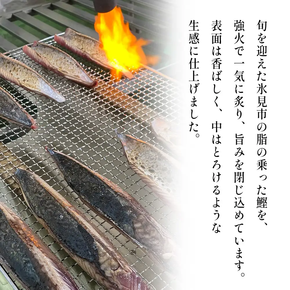 氷見産鰹のたたき 約3人前 × 5袋 | カツオ たたき
