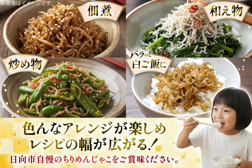 ちりめん 宮崎県産 無添加 ちりめんじゃこ 120g 6p 計720g [幸脇漁業生産組合 宮崎県 日向市 452061654]