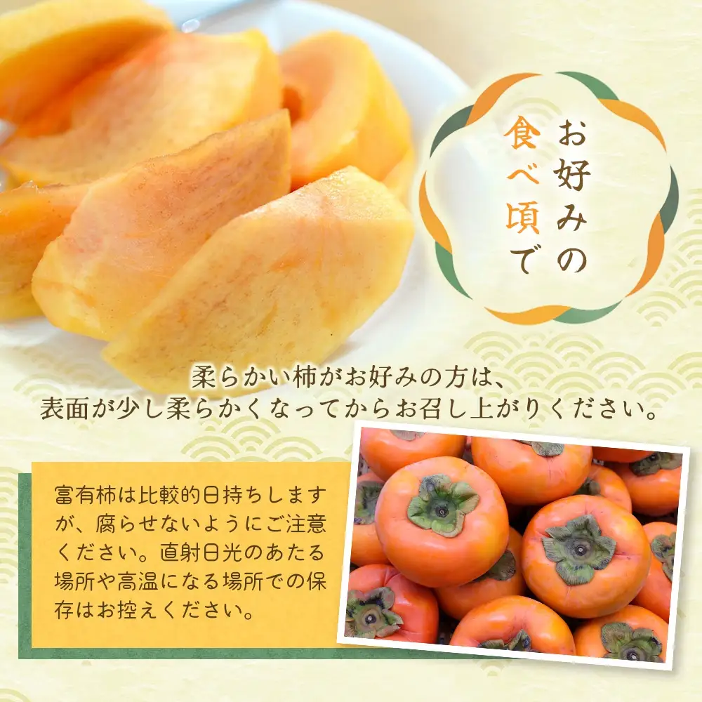 富有柿　赤秀品大玉6個～8個入　こだわり農家【2026年10月末頃から12月末頃順次発送】 【BK-kgr043】
