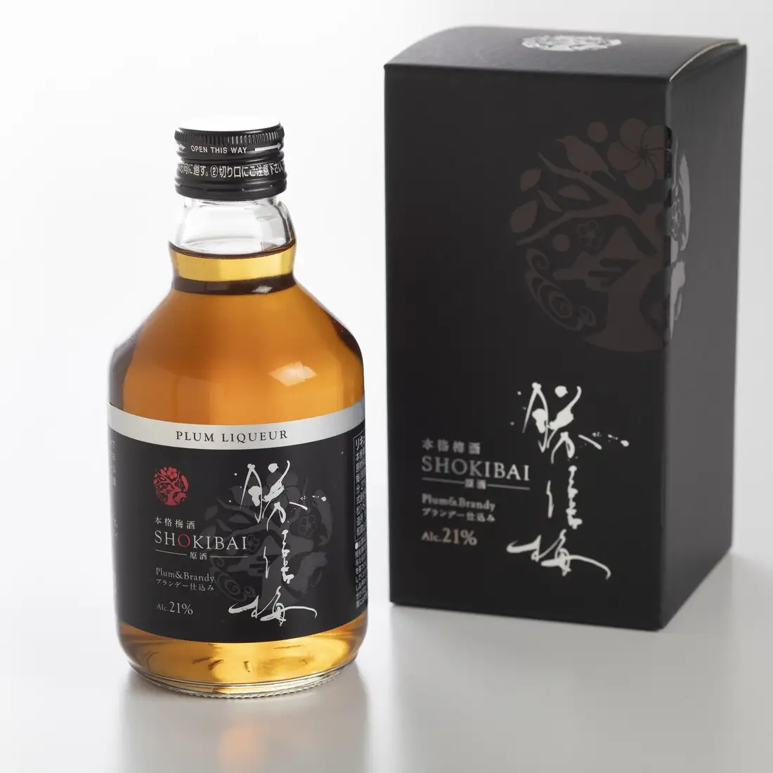 本格梅酒 ブランデー仕込み勝僖梅2本セット ［SB16］