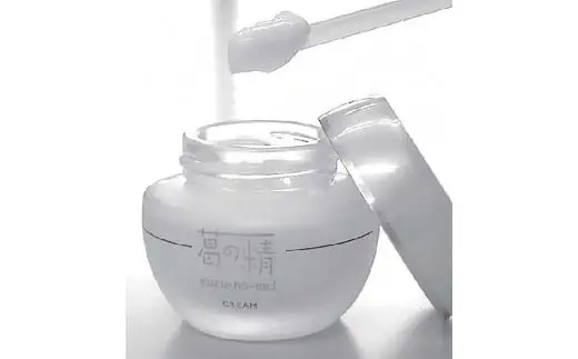 葛の精 ジェルクリーム 35ｇ 3個 ／ 吉野葛配合 古稀 吉野晒し ゲオール化粧品 奈良県 葛城市【geol027】