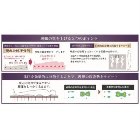 Rise Zero Gravity 高反発マットレス6.0　シングルサイズ　折りたたみ(三つ折り)【1734251】