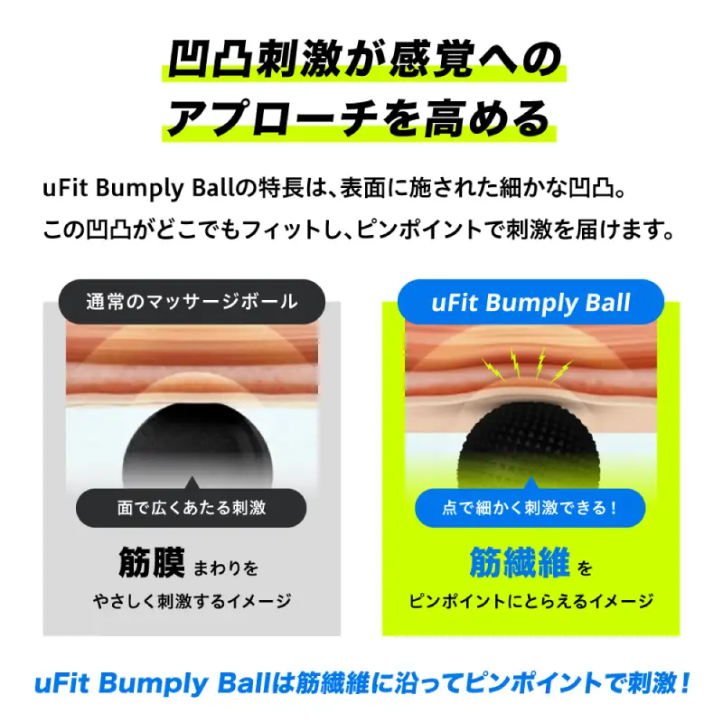 uFit Bumply Ball 【136026】