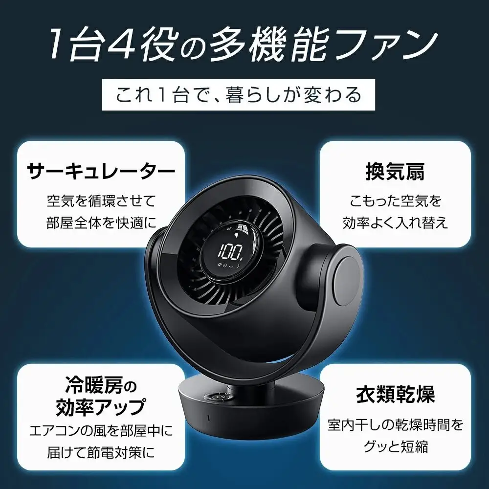 DCモーター サーキュレーター  ホワイト    F13