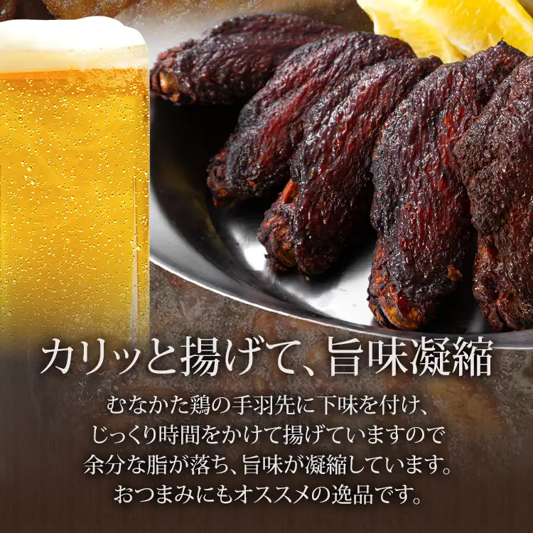 手羽先カリカリ揚げ（醤油味）20本（5本入×4袋） 手羽先