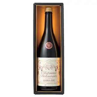 【山形の極み】山形県置賜産 ノンアルコール赤ワイン 720ml おきたま デラウェア アルコールフリー 山形県 南陽市 [2677]
