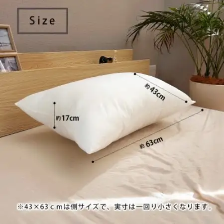 東レ ft ウォッシャブル ヌードピロー 43×63cm【1721054】
