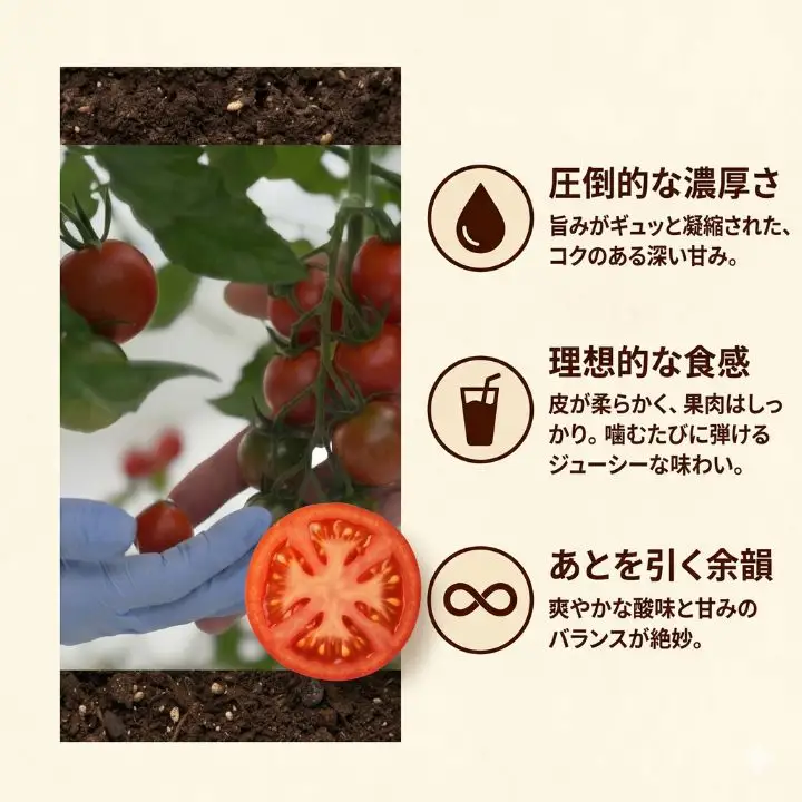こいで農園　フルーツトマト（フルティカ）　1.1kg