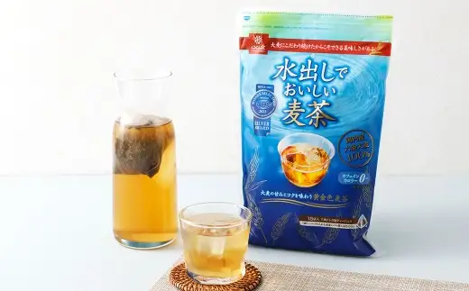 【はくばく】水出しでおいしい麦茶 360g （ 18袋 ） × 12袋 ノンカフェイン ミネラル 補給 国産 麦茶 麦ちゃ むぎちゃ テトラパック 水出し