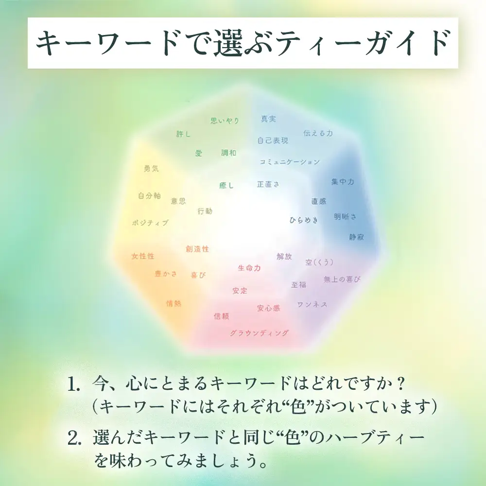  オーガニックハーブティー 無添加 ノンカフェイン No6 Rin 第6チャクラ 目覚めの光 30g 1袋 ギフト プレゼント [012PT006]